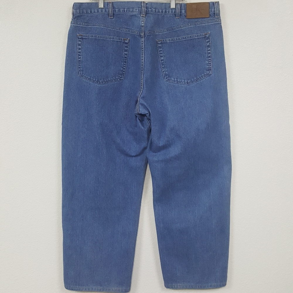 Vintage CK Sz 42 Calvin Klein Blue Denim Jeans